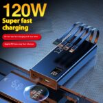 Super Fast Charge Two-way Portable Battery For Mobile Phones Intelligent Digital Display Multi-port - Image 3