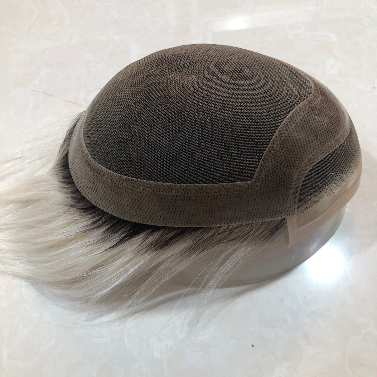 Real Human Hair Men Hair Piece - Image 6