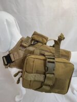 Outdoor Multifunctional Water Bottle Pouch Vest Dog Clothes Suit - Image 8