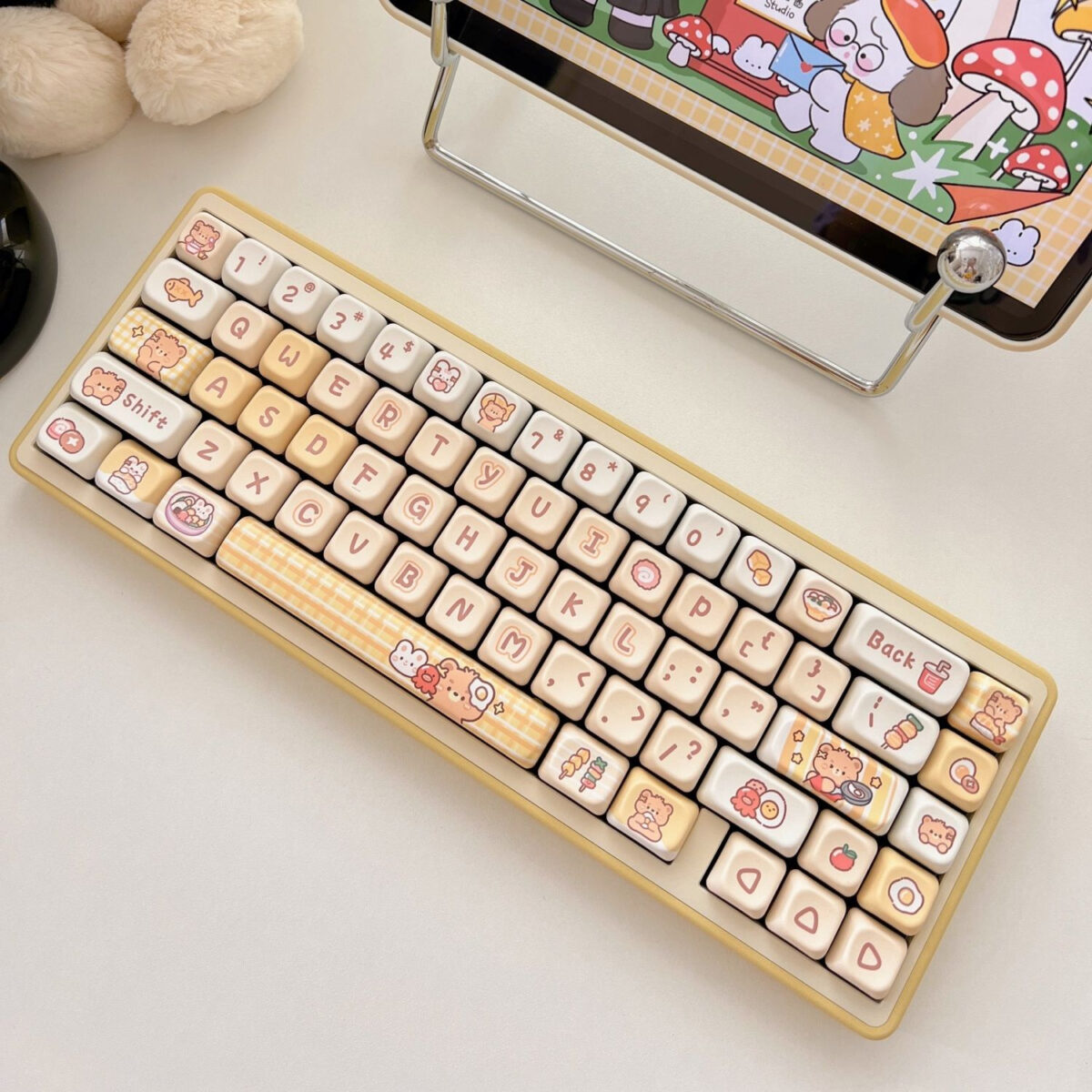 Key Cap EOA Height PBT Material Heat Sublimation High Aesthetic Value - Image 1