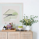 Tea Table Storage Rattan Desktop Storage Box Tray - Image 4