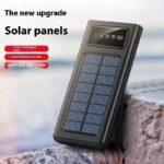 With Cable Four-wire Solar Energy Portable Battery For Mobile Phones - Image 3