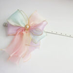 Pet Leather Collar Bow Cute Photo Props - Image 6