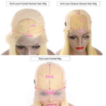 Piano Color Highlight P1bGrey Highlight Straight Wig Human Hair Wig - Image 2
