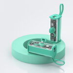 Industrial Wind With Cable Transparent Capsules Power Bank Super Fast Charge Mobile Power Supply - Image 5