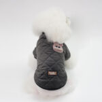 Autumn And Winter Casual Warm Plaid Jacket Small Dog