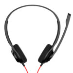 NUBWO HW02 Bilateral Lightweight Cable Telephone Headset - Image 6