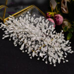 Wedding Headwear New Golden Luxury Creative Hair Accessories - Image 2