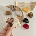 Love Small Jaw Back Hairpin Shark Clip - Image 3
