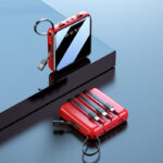 Full Mirror Digital Display With Cable Mini Power Bank - Image 2