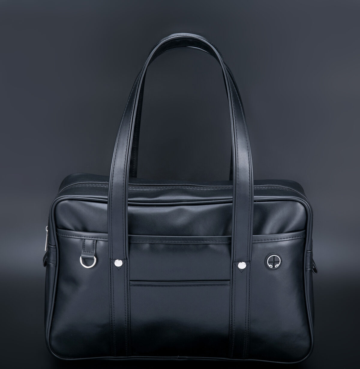 PU Uniform Bag, JK Large Handbag, School Bag With A Campus-supplied Feel, Japanese-style Female High School Student Bag, Unisex Shoulder Briefcase - Image 5