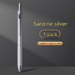 Gravity Induction Pen Press Metal Gel Pen Ballpoint Pen Four-in-one - Image 4