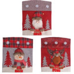 Decoration Three-dimensional Cartoon Chair Cover Santa Snowman - Image 5