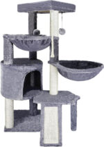 Creative Multi-layer Scratch Column Integrated Cat Climbing Frame - Image 5