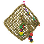 Pure Natural Straw Parrot Hammock - Image 2