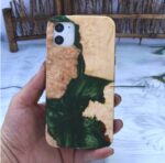 Wood Epoxy Mobile Phone Case Resin Matching Wood Protective Cover - Image 2