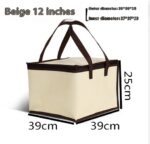 6-inch 8-inch 10-inch 12-inch Heightened Aluminum Foil Cake Insulation Bag Seafood Steak Takeaway Insulated Bag - Image 8
