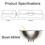 Easy To Clean Stainless Steel Cat Bowl Dog Food And Water Bowls With Stand Metal Cats Dogs Double Single Pet Feeding Feeder Bowl - Image 7