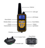 Electronic Remote Control Dog Barking Stop Charging Waterproof - Image 5