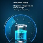 All Stainless Steel Cat Smart Wireless Rechargeable Pet Drinking Bowl Automatic Loop - Image 4