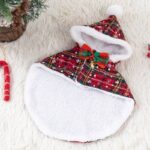 Cat Christmas Cape Hat Plush Shawl - Image 6