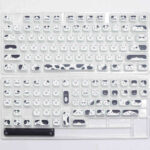 Black And White Kitten Full Set Sublimation Key Cap - Image 6