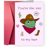 Birthday Greeting Card Funny Greeting Card Funny Text Cartoon Greeting Card - Image 8