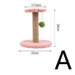 Small Cat Climbing Frame Cat Scratching Ball Sisal Column Resistant To Scratching And Biting - Image 2