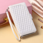 Crossbody Plaid Multi-functional Zipper Bag Mobile Phone Case - Image 6
