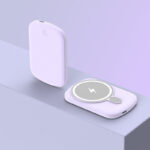 Simple Solid Color Magnetic Wireless Power Bank - Image 2