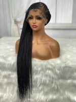 Long Straight Lace Chemical Fiber Wig Dreadlocks Headgear - Image 6