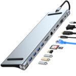 Macbook Laptop Computer Notebook 11-in-1 Docking Station - Image 3