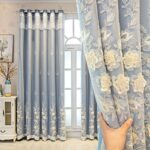 Bedroom Shading Wedding Home Double Open Curtain Finished Set - Image 6