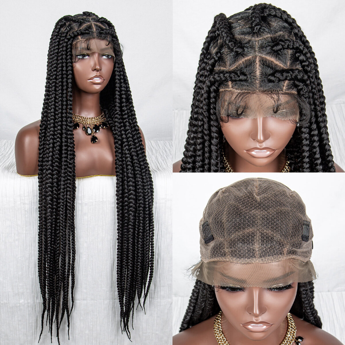 Full Lace Braid Headgear All Hand Weaving - Image 5