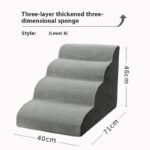 Household Small Dog Stairs Wave Pet Stairs - Image 9