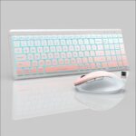 Wireless Bluetooth Dual-mode Charging Keyboard And Mouse Combination Suit Mute Ergonomic - Image 7