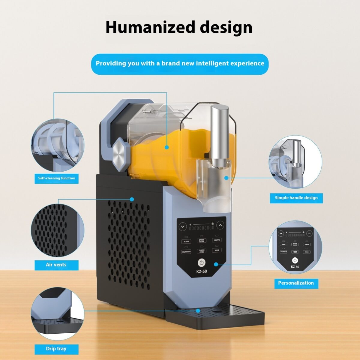 Multi-functional Household Small Ice Crusher Automatic Desktop - Image 4