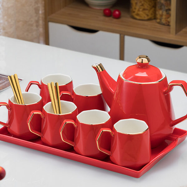 Wedding Drinking Glass Set Living Room Festive
