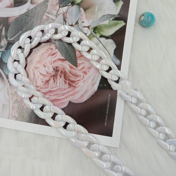Resin-covered Chain Bag Chain