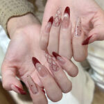 Sweet Girl Wearing Fake Nails - Image 2