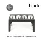 Pet Feeder Slow Feeding Bowl Lifting Dog Bowl Rack Neck Protection - Image 8