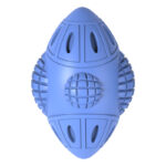 Space Capsule Rubber Puzzle Interactive Dog Toy - Image 4