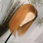 Lace Forehead Wig, Blond Human Hair Wig - Image 5