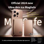 Wireless Magnetic Mobile Power Ultra-thin Applicable External Charging Watch - Image 2