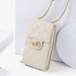 Women's Leather Mini Women's Bag Classic Mobile Phone Bag Messenger Bag - Image 4