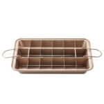 Kitchen Solid Bottom Thickened Square Brownie Pan Home Bakery - Image 4