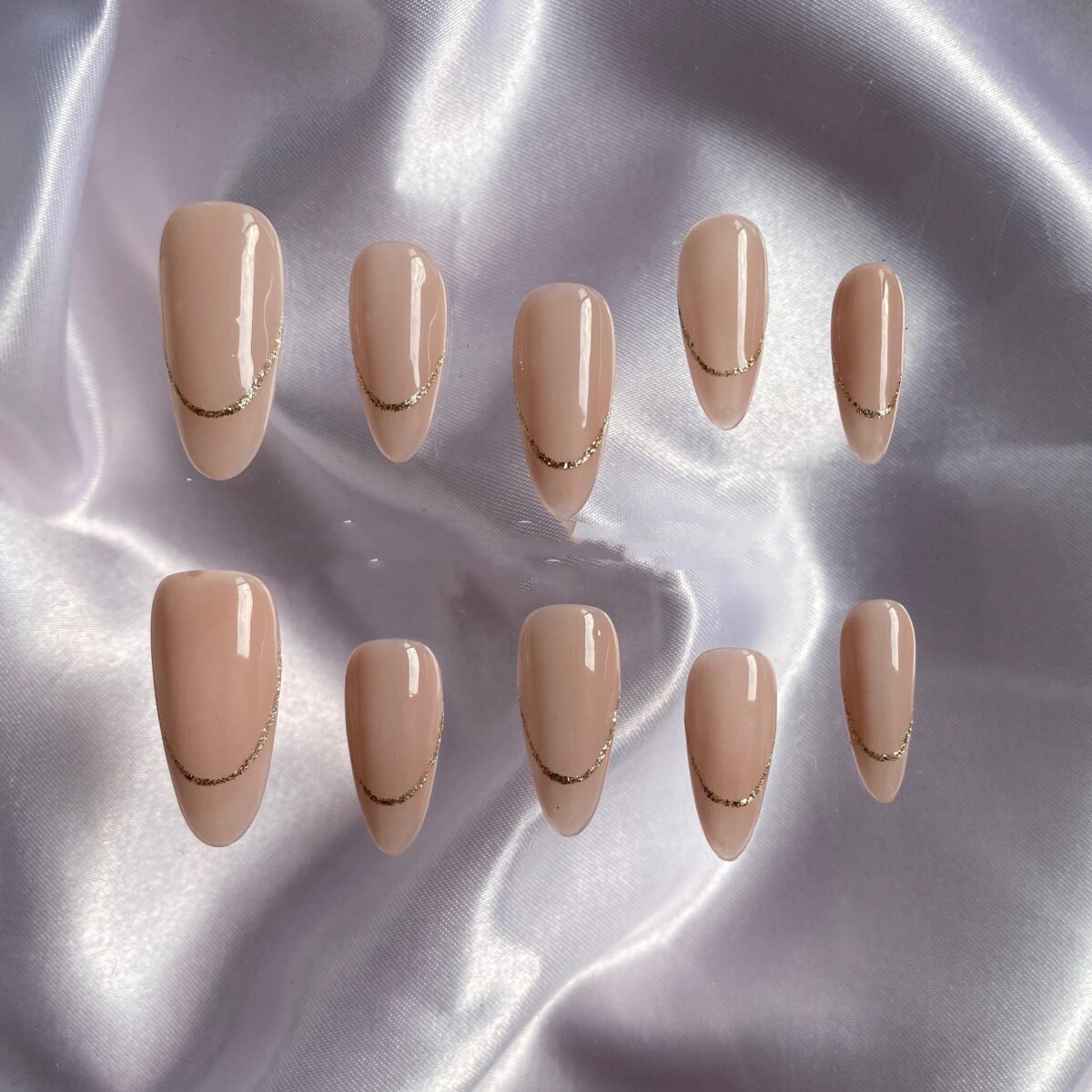 Advanced Almond French Finished Manicure - Image 3