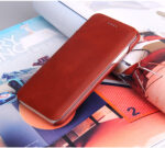 Compatible with Apple , Mobile Phone Case Flip Cover Leather All-inclusive Protective Case Leather Case - Image 9