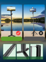 Compatible with Apple, Balanced Tripod With Extended Light-filling Live Support - Image 4