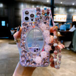 Fashionable And Creative Diamond-encrusted Mirror Phone Case - Image 5